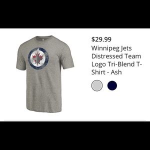 🔘NWT Fanatics NHL Winnipeg Jets T-Shirt